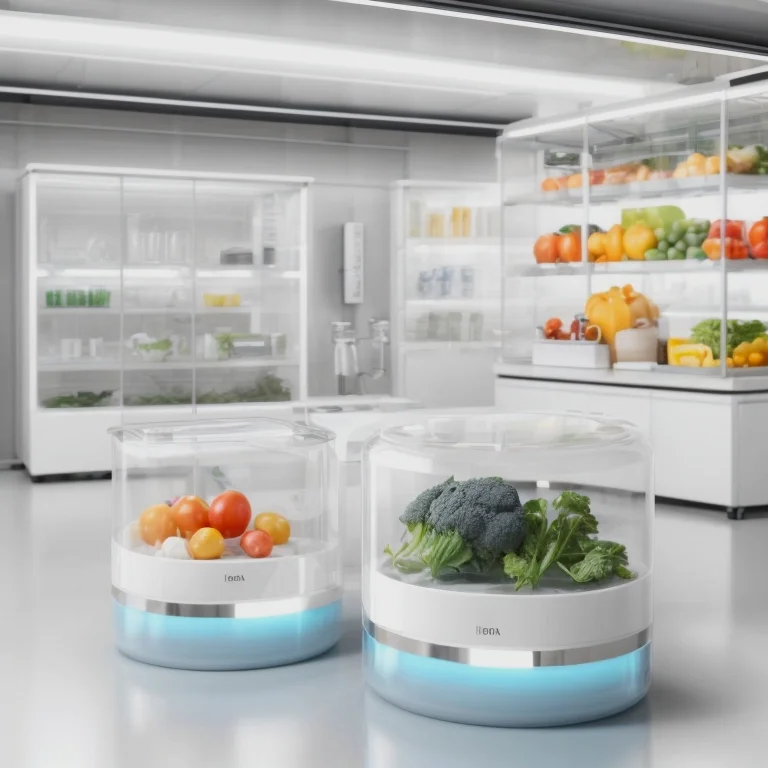 Labor mit Lebensmittelsensoren